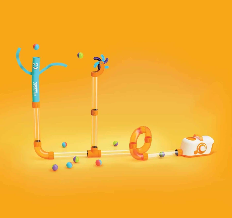 USZKODZONE OPAKOWANIE: Dmuchawa do piłek Air Toobz Akcesoria Wiatrak / Fat Brain Toys