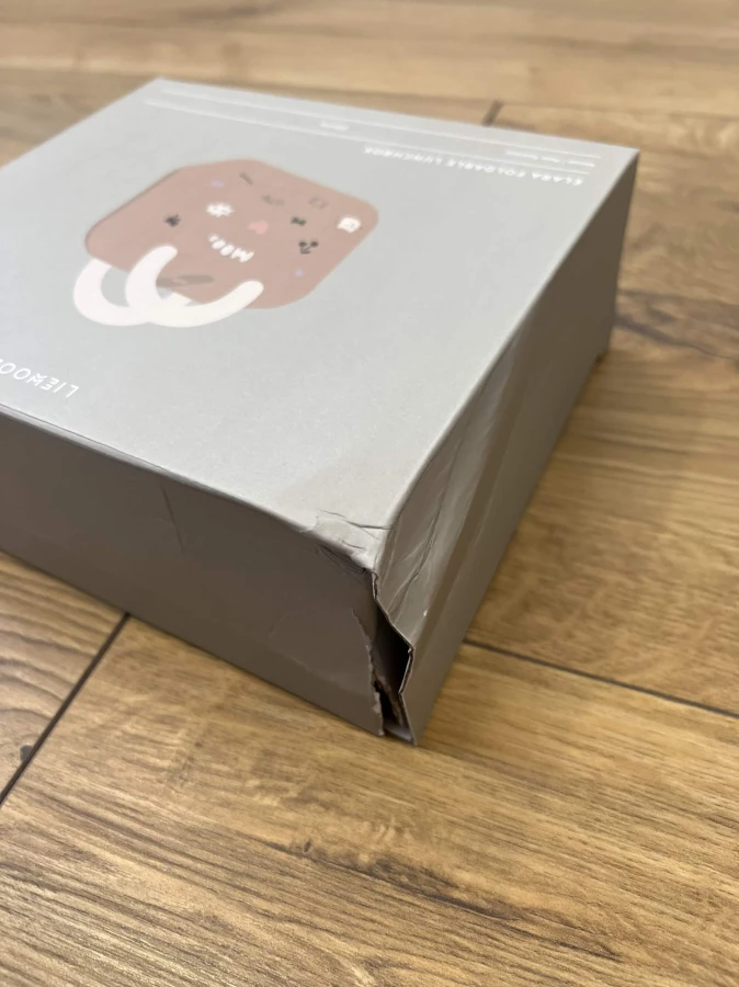 USZKODZONE OPAKOWANIE: Lunchbox silikonowy Elara - Mood, Pale Tuscany / Liewood