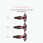 USZKODZONE OPAKOWANIE: Hulajnoga 4w1 Xtend Scooter + Ride-on, Salmon Pink / smarTrike