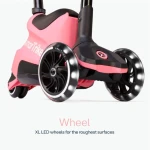 USZKODZONE OPAKOWANIE: Hulajnoga 4w1 Xtend Scooter + Ride-on, Salmon Pink / smarTrike