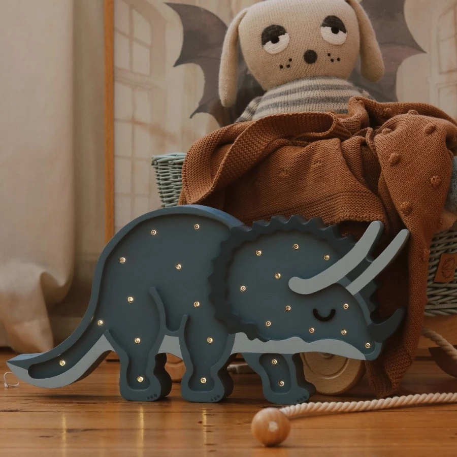 Lampa Little Lights Triceratops JURASSIC NAVY / Little Lights
