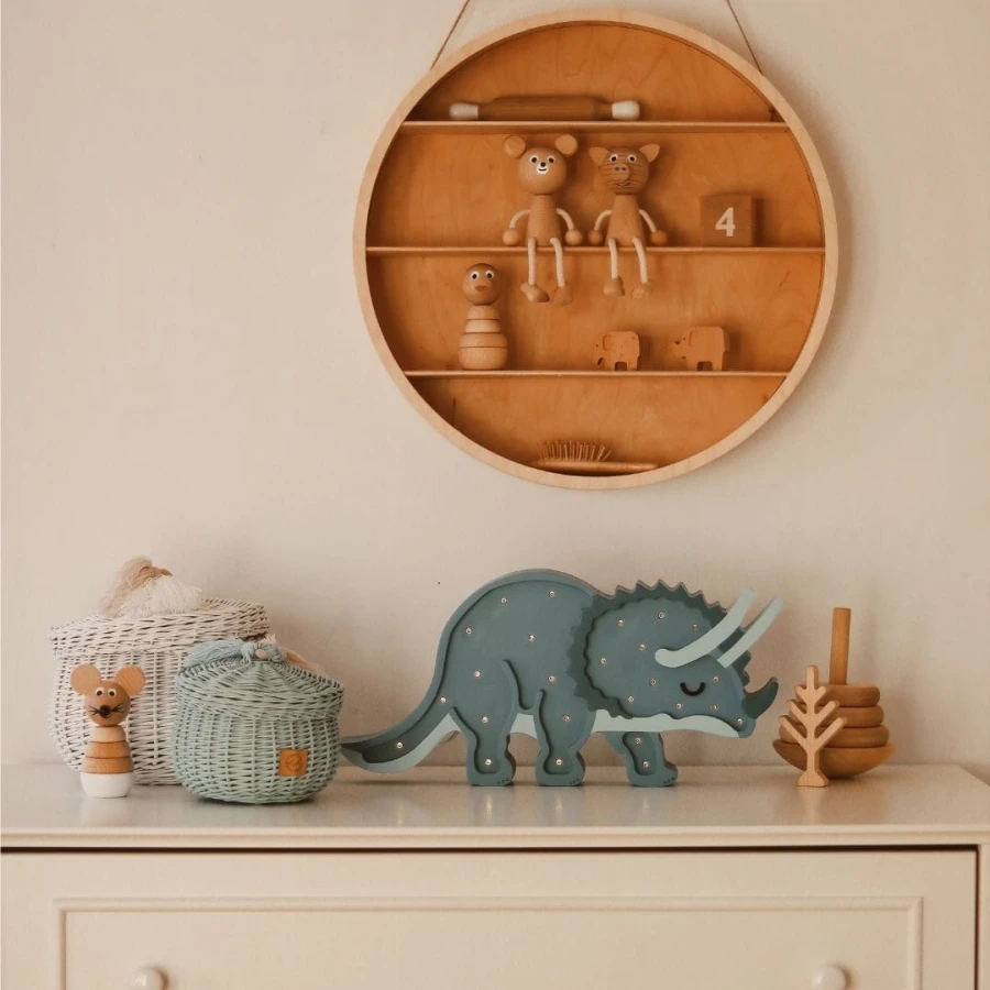 Lampa Little Lights Triceratops JURASSIC NAVY / Little Lights