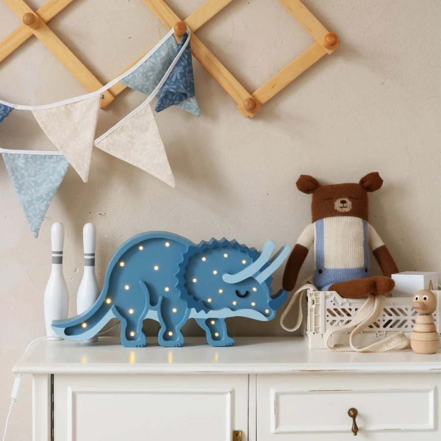 Lampa Little Lights Triceratops JURASSIC NAVY / Little Lights