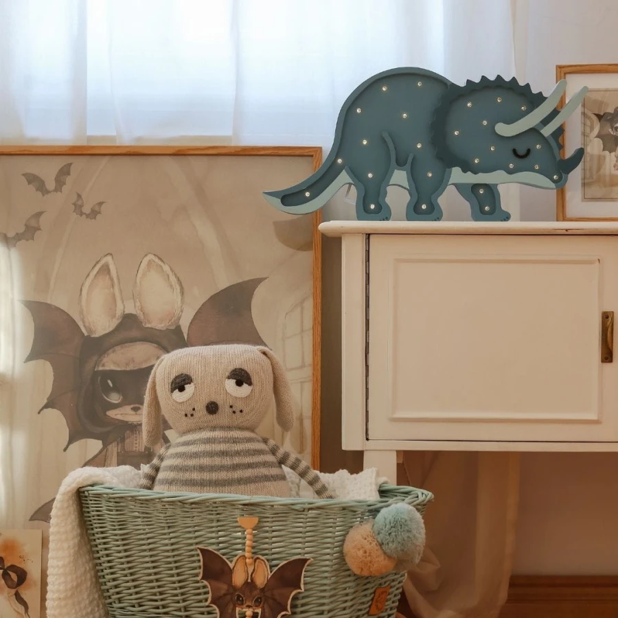 Lampa Little Lights Triceratops JURASSIC NAVY / Little Lights