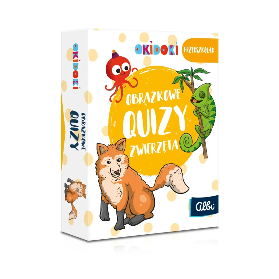 Obrazkowe quizy OKIDOKI - Zwierzęta / Albi