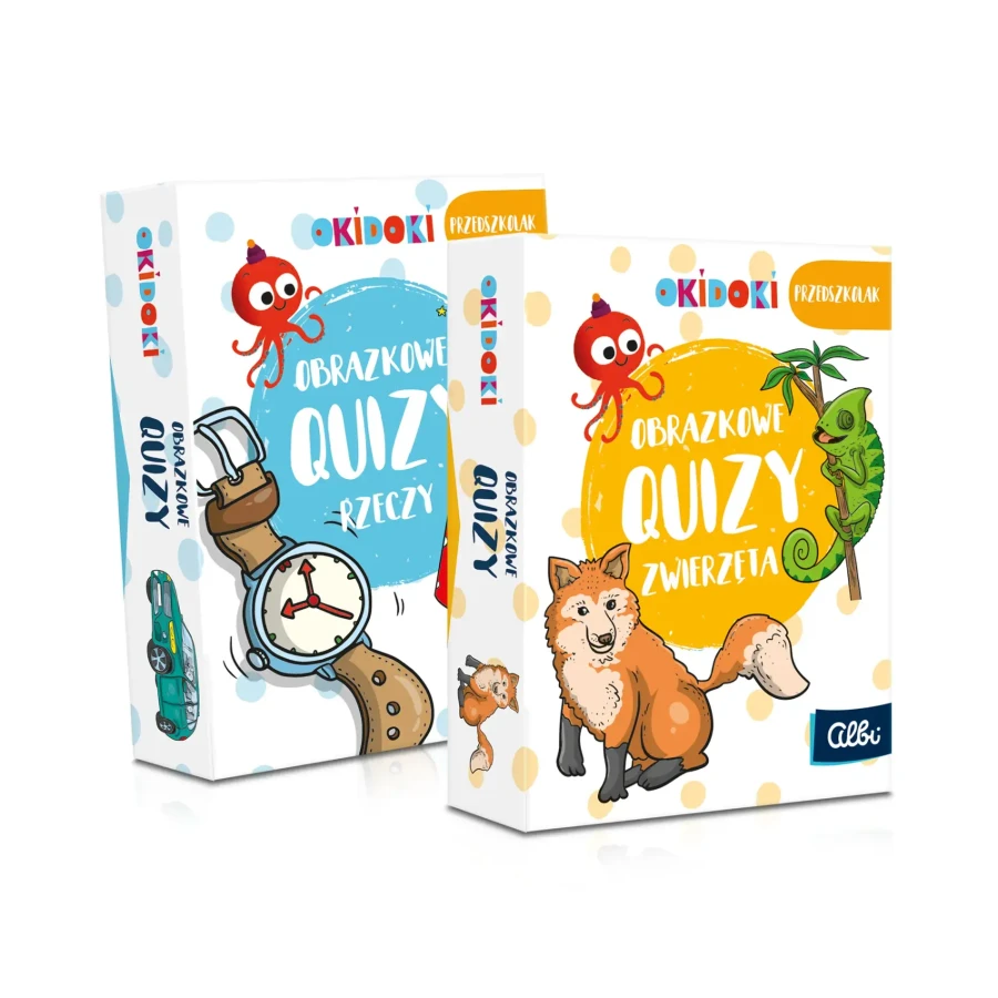 Obrazkowe quizy OKIDOKI - Rzeczy / Albi
