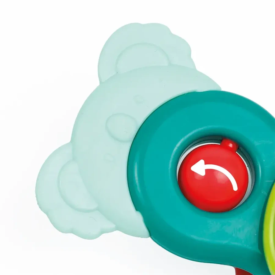 Spinner sensoryczny KOALA z przyssawką i gryzakiem / LUDI