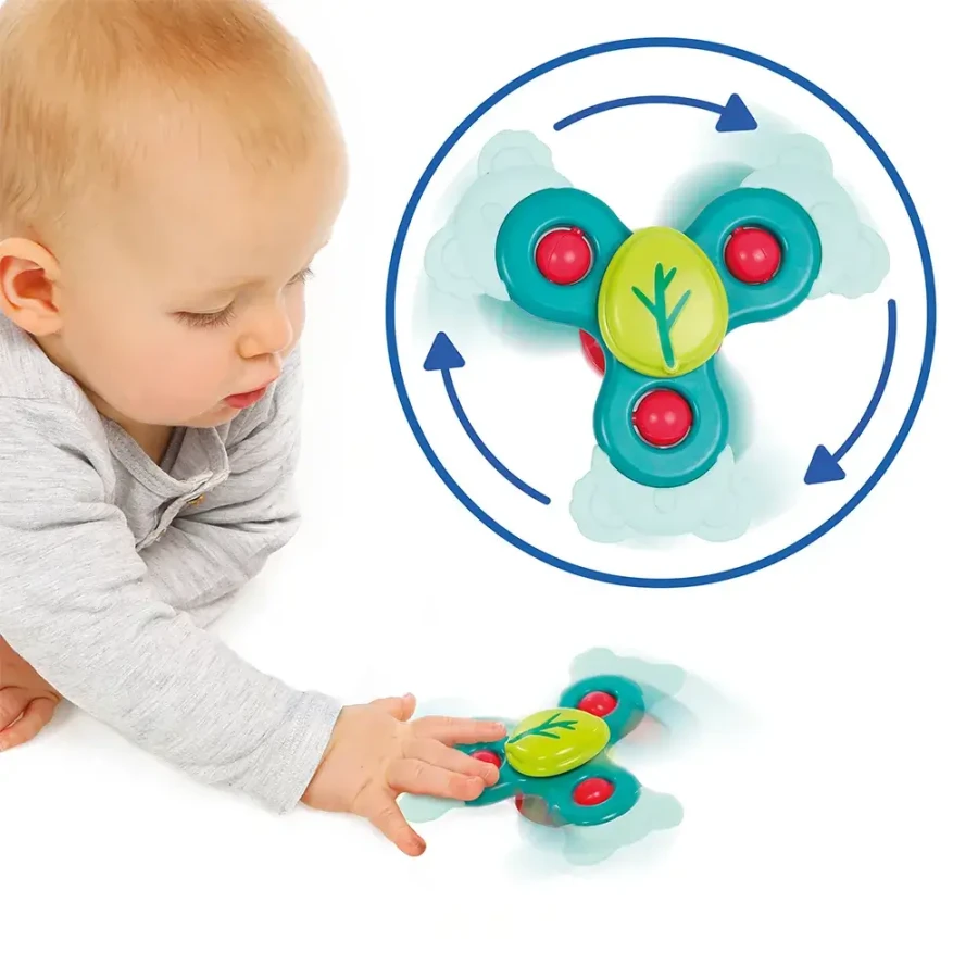 Spinner sensoryczny KOALA z przyssawką i gryzakiem / LUDI
