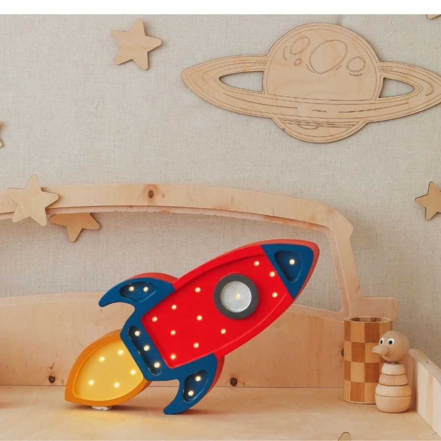 Lampa Little Lights Rakieta NAVY /Little Lights