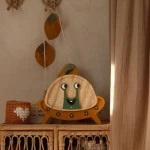 Lampa Little Lights Ufo Mustard Wood / Little Lights