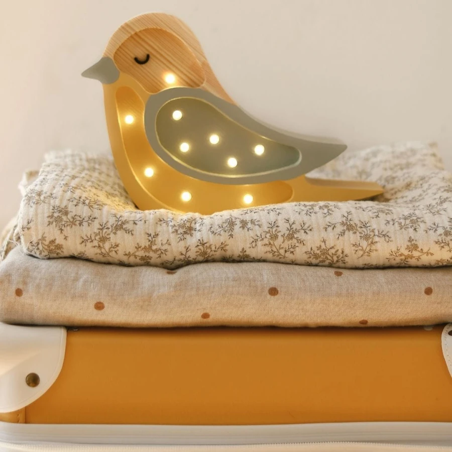 Lampa Little Lights Ptaszek Mini KHAKI /Little Lights