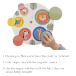 Puzzle Magnetyczne A KUKU / Taf Toys