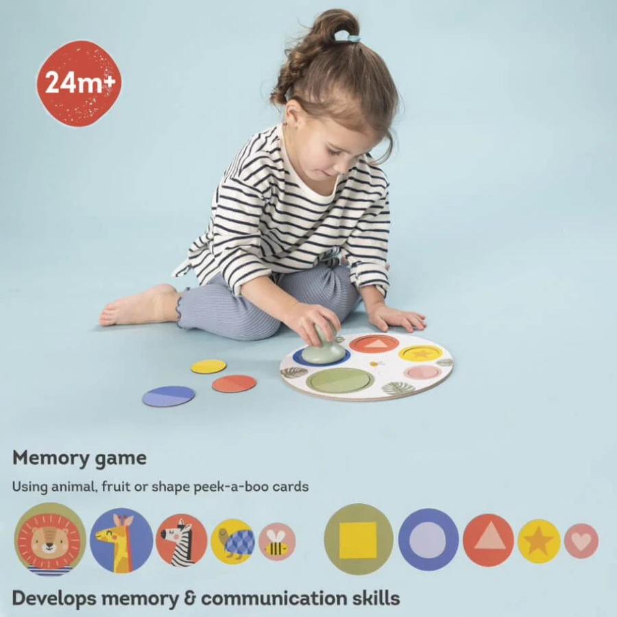 Puzzle Magnetyczne A KUKU / Taf Toys