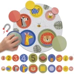 Puzzle Magnetyczne A KUKU / Taf Toys