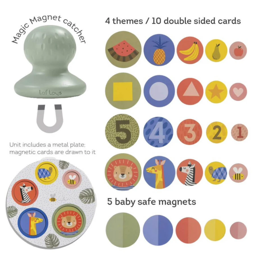 Puzzle Magnetyczne A KUKU / Taf Toys