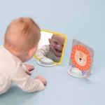 Karty Savannah z lusterkiem - zestaw edukacyjny dla niemowląt / Taf Toys