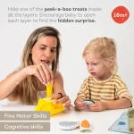 A KUKU - wielowarstwowa zabawka sensoryczna / Taf Toys