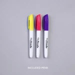 Mata Silikonowa do Kolorowania A4 - Pierwsze literki / HeyDoodle