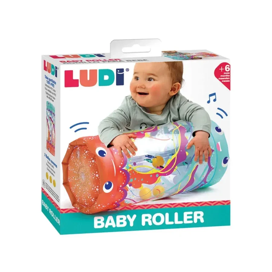 Roller dla niemowląt z motywem morskim / LUDI