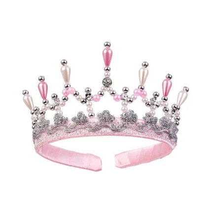 Korona tiara perłowo-różowa Mary / Souza!