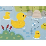 Puzzle sensoryczne Farma 20 el. 2+ / Janod