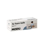 Zestaw 3 piłek piankowych Foam Balls - deep blue, sky blue / MODU