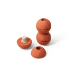 Zestaw 3 piłek piankowych Foam Balls - burnt orange, dusty green / MODU