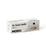 Zestaw 3 piłek piankowych Foam Balls - ocean mint, forest green / MODU