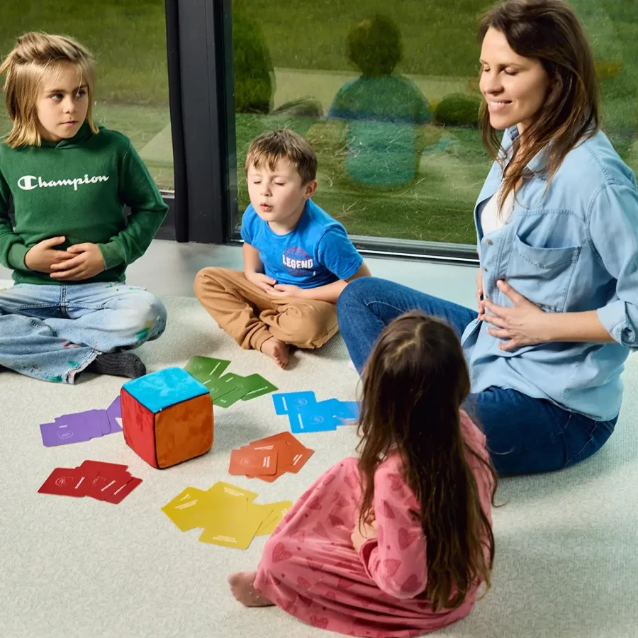 Karty do kostki aktywności - mindfulness + mini e-book 4+ / rozwojowa mama