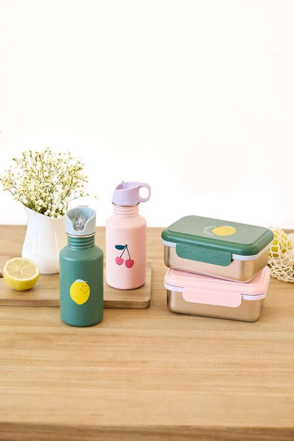 Lunchbox ze stali nierdzewnej Happy Fruits Lemon / Lassig
