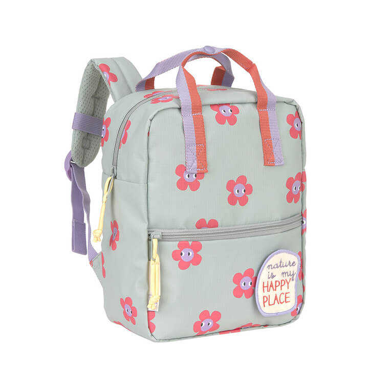 Plecak mini kwadratowy Happy Trails Flower / Lassig