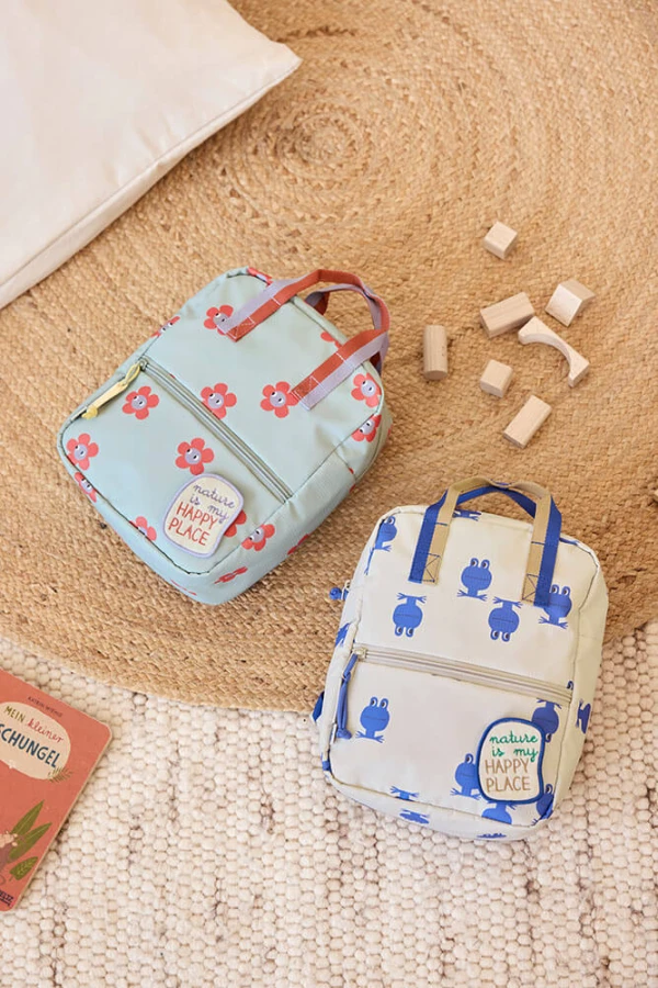Plecak mini kwadratowy Happy Trails Frog / Lassig