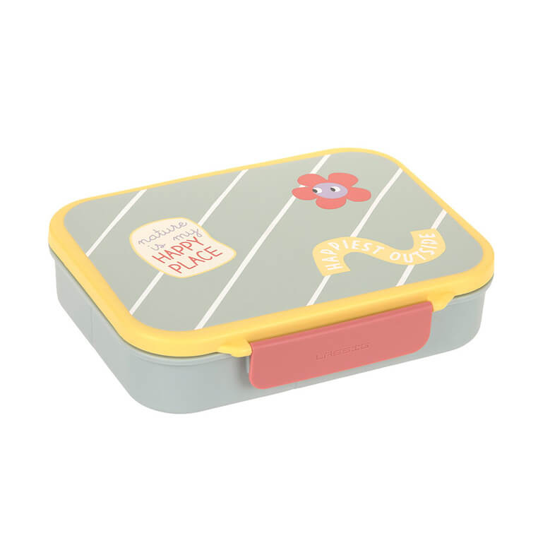 Lunchbox Bento z przegródkami Happy Trails Flower / Lassig