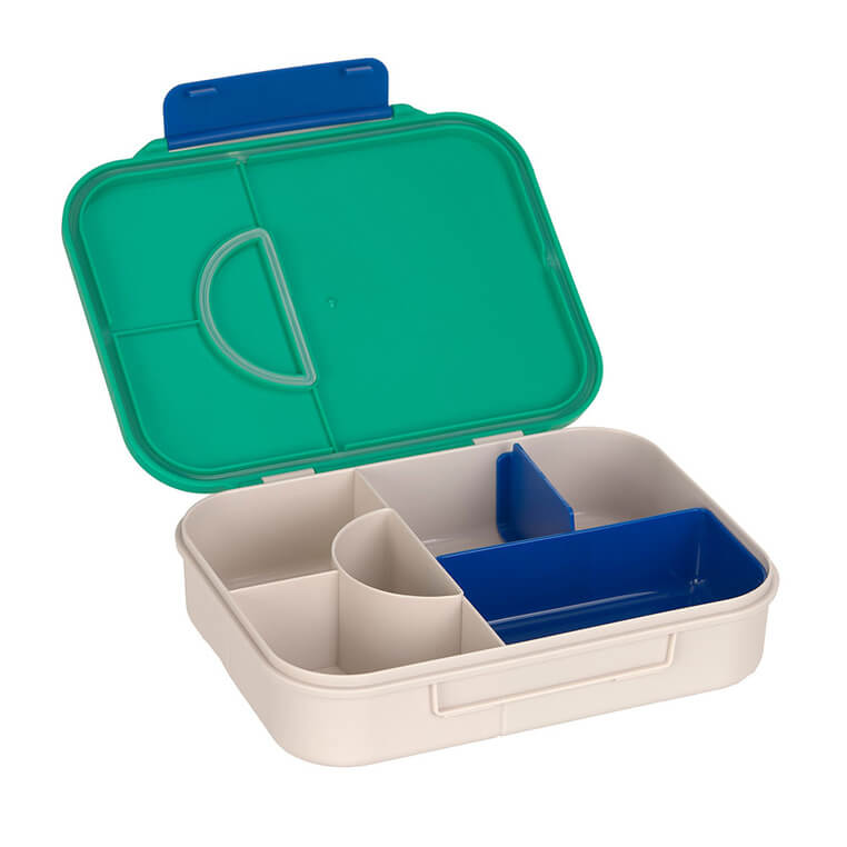 Lunchbox Bento z przegródkami Happy Trails Frog / Lassig