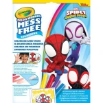 Kolorowanka dla dzieci i 4 niebrudzące magiczne flamastry Color Wonder Mess Free Spidey i super-kumple 3+ / Crayola