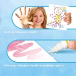 Kolorowanka dla dzieci i 4 niebrudzące magiczne flamastry Color Wonder Mess Free Spidey i super-kumple 3+ / Crayola