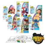 Kolorowanka dla dzieci i 4 niebrudzące magiczne flamastry Color Wonder Mess Free Bluey 3+ / Crayola