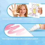 Kolorowanka dla dzieci i 4 niebrudzące magiczne flamastry Color Wonder Mess Free Kraina Lodu 3+ / Crayola