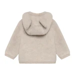 Kurtka 100% wełny merino - Camel Melange / HUTTEliHUT