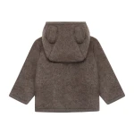 Kurtka 100% wełny merino - Brown Melange / HUTTEliHUT