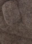 Kurtka 100% wełny merino - Brown Melange / HUTTEliHUT