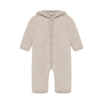 Kombinezon 100% wełny merino - Camel Melange / HUTTEliHUT