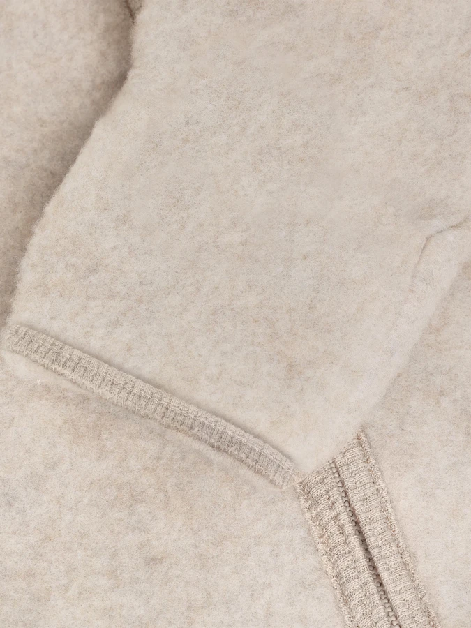 Kombinezon 100% wełny merino - Camel Melange / HUTTEliHUT