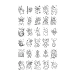 Wkłady uzupełniające REFIL KIDYDRAW-MINI - Once upon a time and Animals / Kidywolf