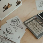 Wkłady uzupełniające REFIL KIDYDRAW-MINI - Animals around the world and Oceans & Pirates / Kidywolf