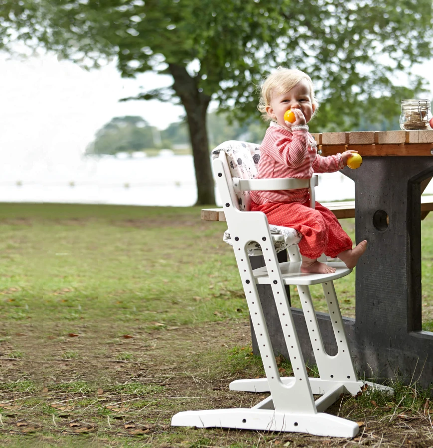 Tacka DanTray do krzesełka DanChair - biała / BabyDan