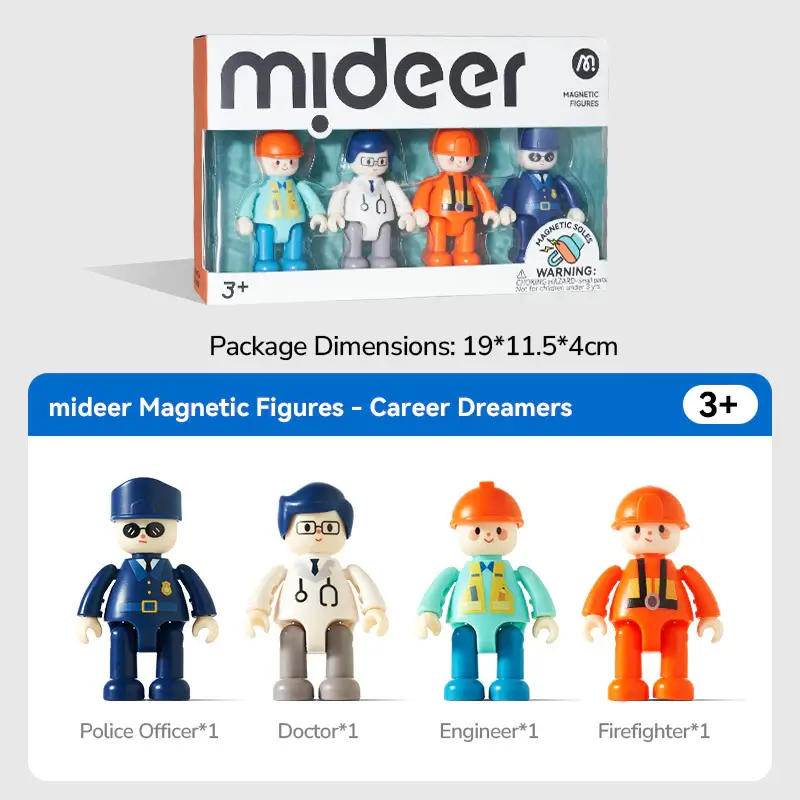 Magnetyczne figurki - wymarzone zawody / Mideer