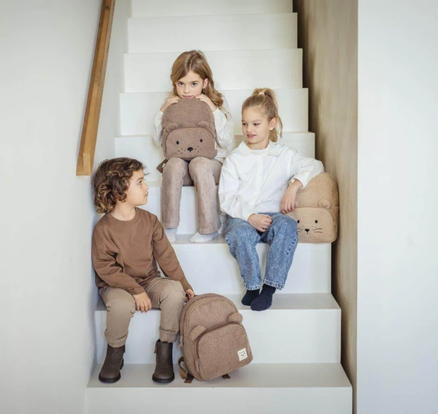 Plecak dla dzieci Comfort Friends Mouse beige / KIDZROOM