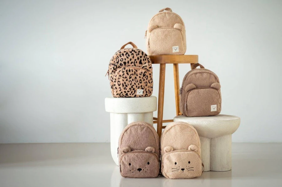 Plecak dla dzieci Comfort Friends Mouse beige / KIDZROOM