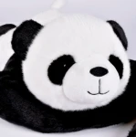 Pluszowa obciążeniowa panda Podcoll Histoire d'Ours - czarno-biały / Histoire d'Ours
